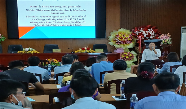 TRUNG TÂM Y TẾ TÂN HIỆP Mở lớp tập huấn Chuyên môn nghiệp vụ báo cáo thống kê theo thông tư 01/2022/TT-BYT và một số nội dung trọng tâm công tác dân số trong tình hình mới theo kết luận 149-KL/TW